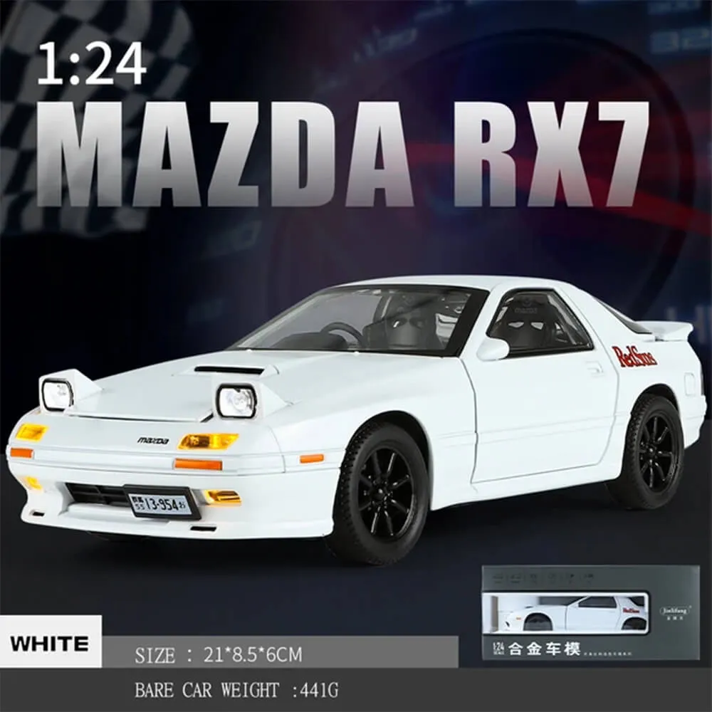 1:24 MAZDA RX7 SIMULATION DIECAST ALLOY MODEL CAR