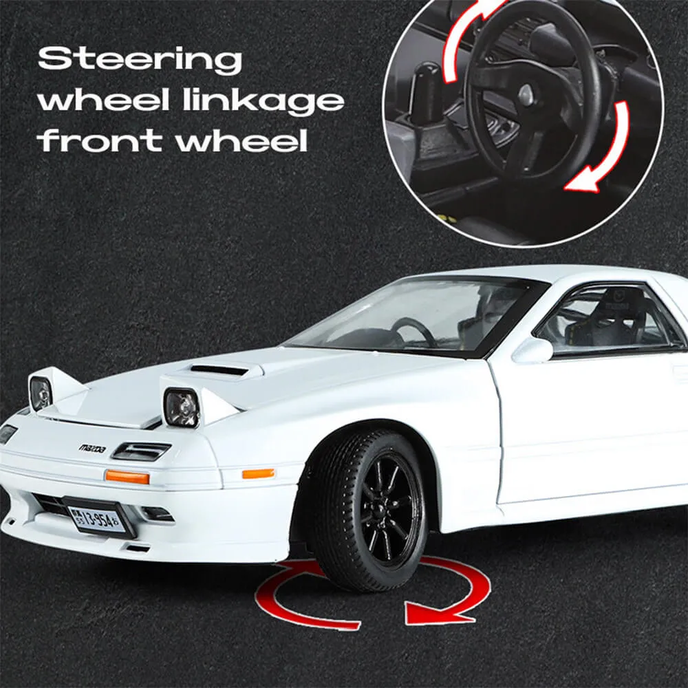 1:24 MAZDA RX7 SIMULATION DIECAST ALLOY MODEL CAR