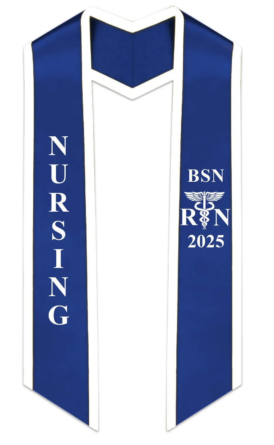 2025 BSN Nursing Graduation Stole with Trim