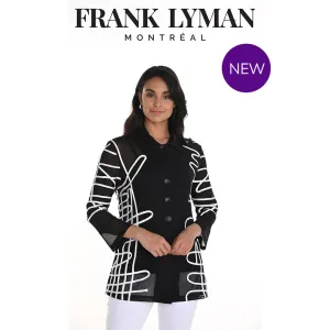 256791U - Embossed Mesh Shacket