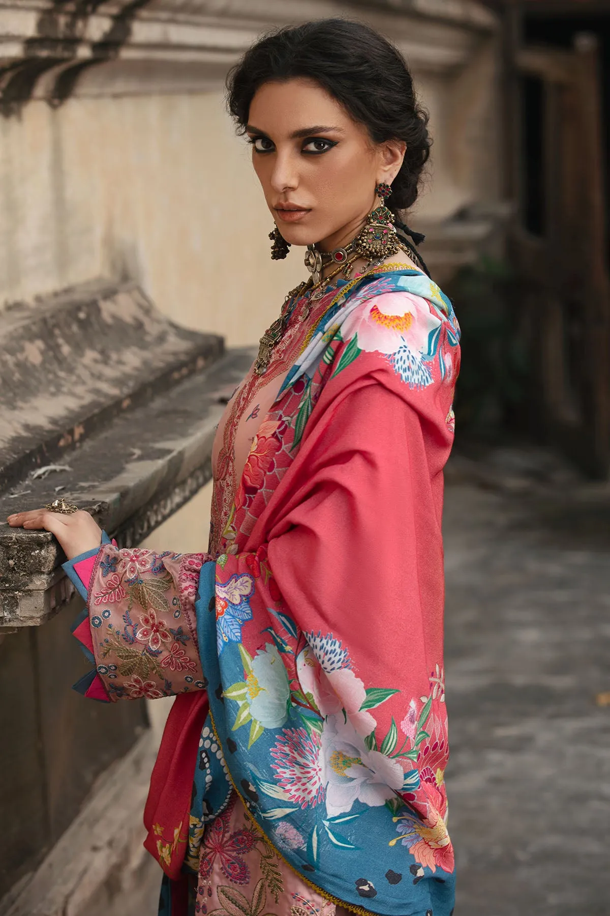 3022-SABZ-BAGH- B EMBROIDERED COTTON SATIN UNSTITCHED