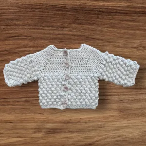 Baby Cardigan Oatmeal | Everly Lane