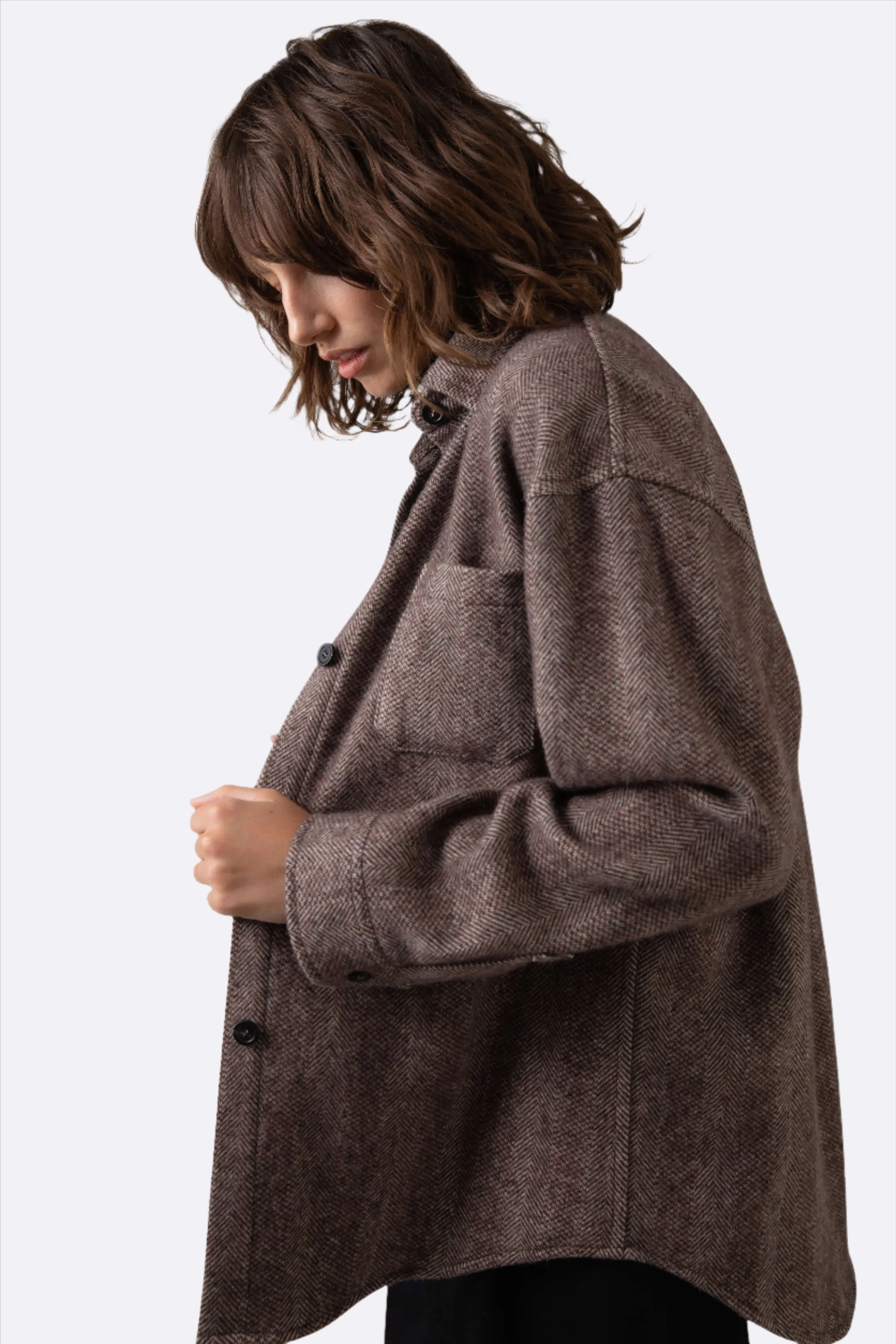 Cashmere Blend Shacket