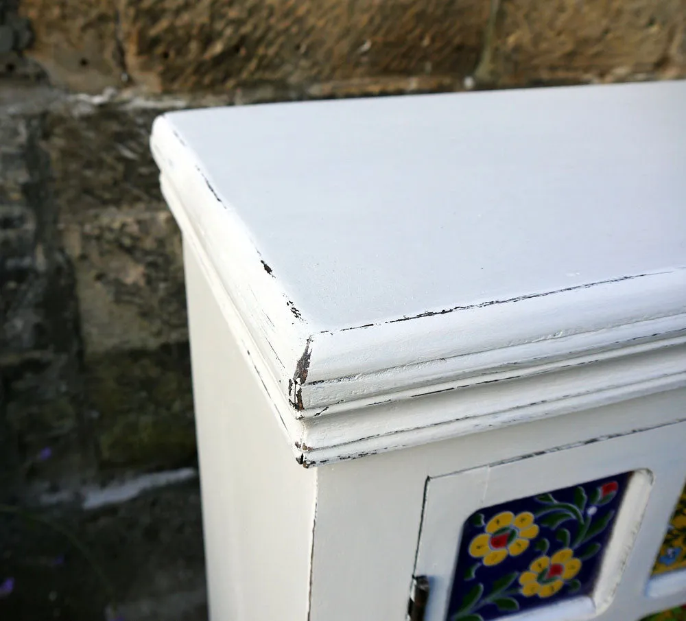 Custom Listing for Lesley hand painted sideboard in Fusion mineral Paint Limestone