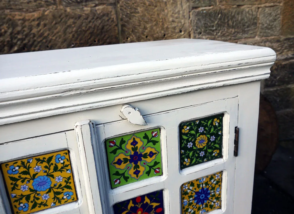 Custom Listing for Lesley hand painted sideboard in Fusion mineral Paint Limestone