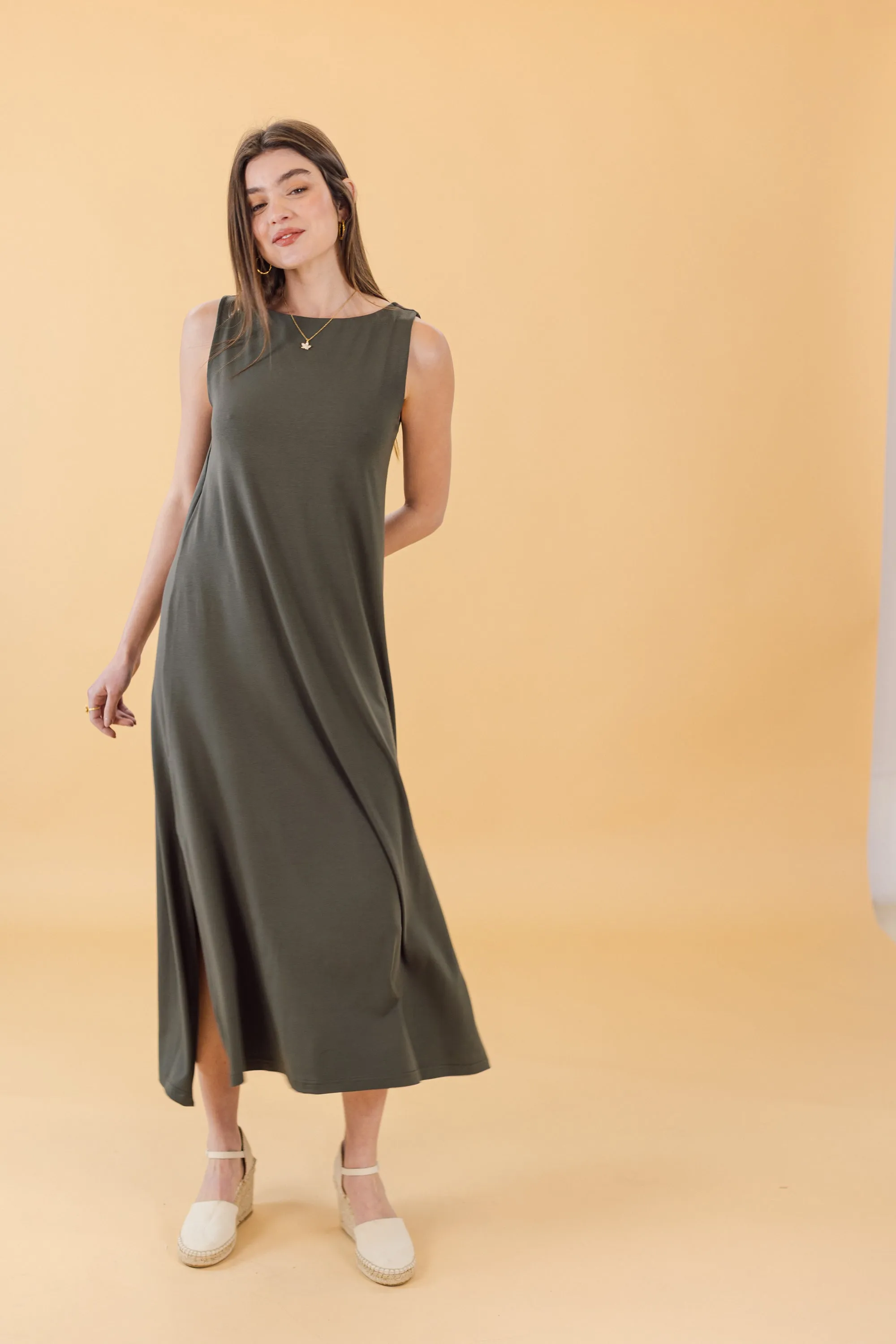 Dress Rafaela Khaki