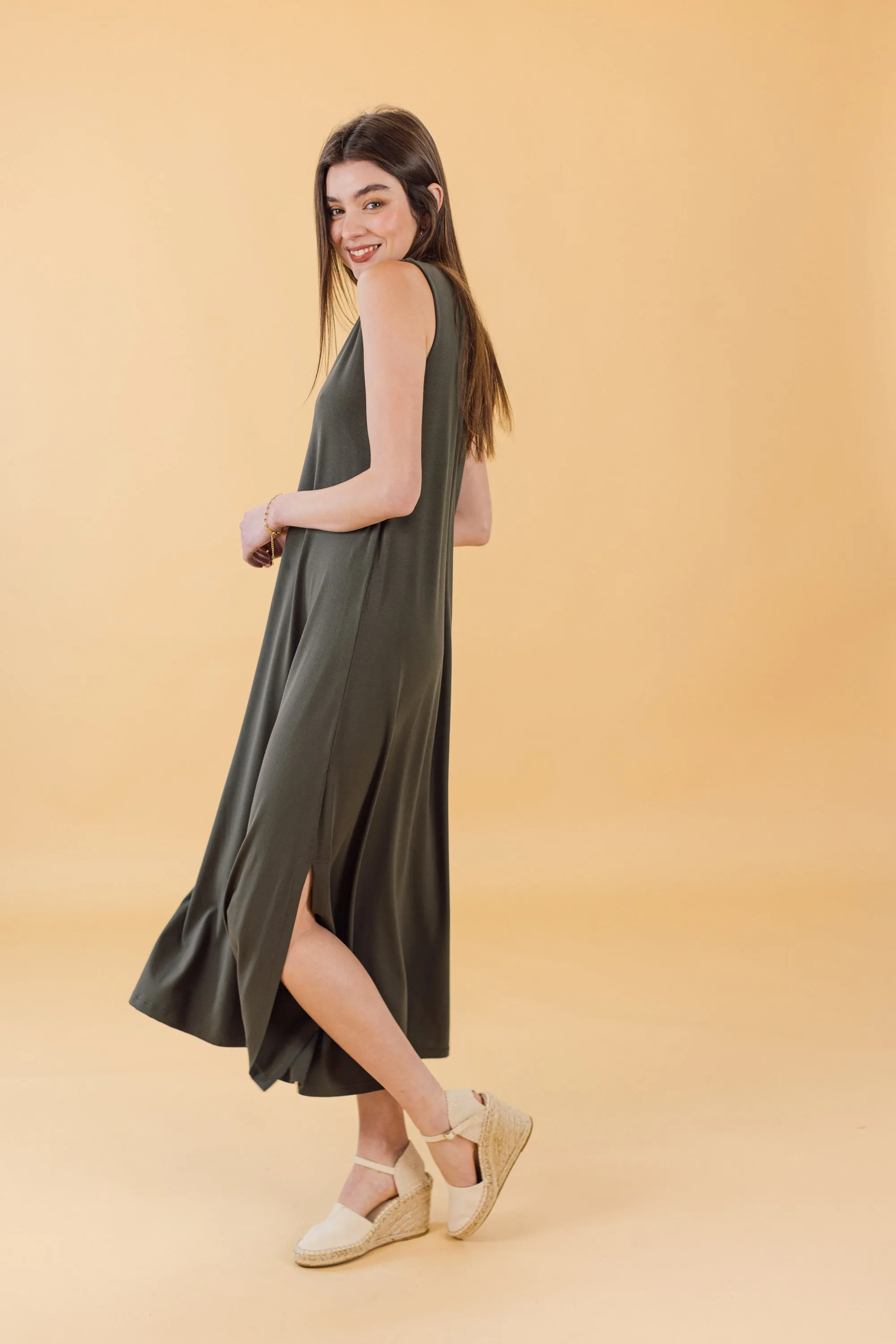 Dress Rafaela Khaki