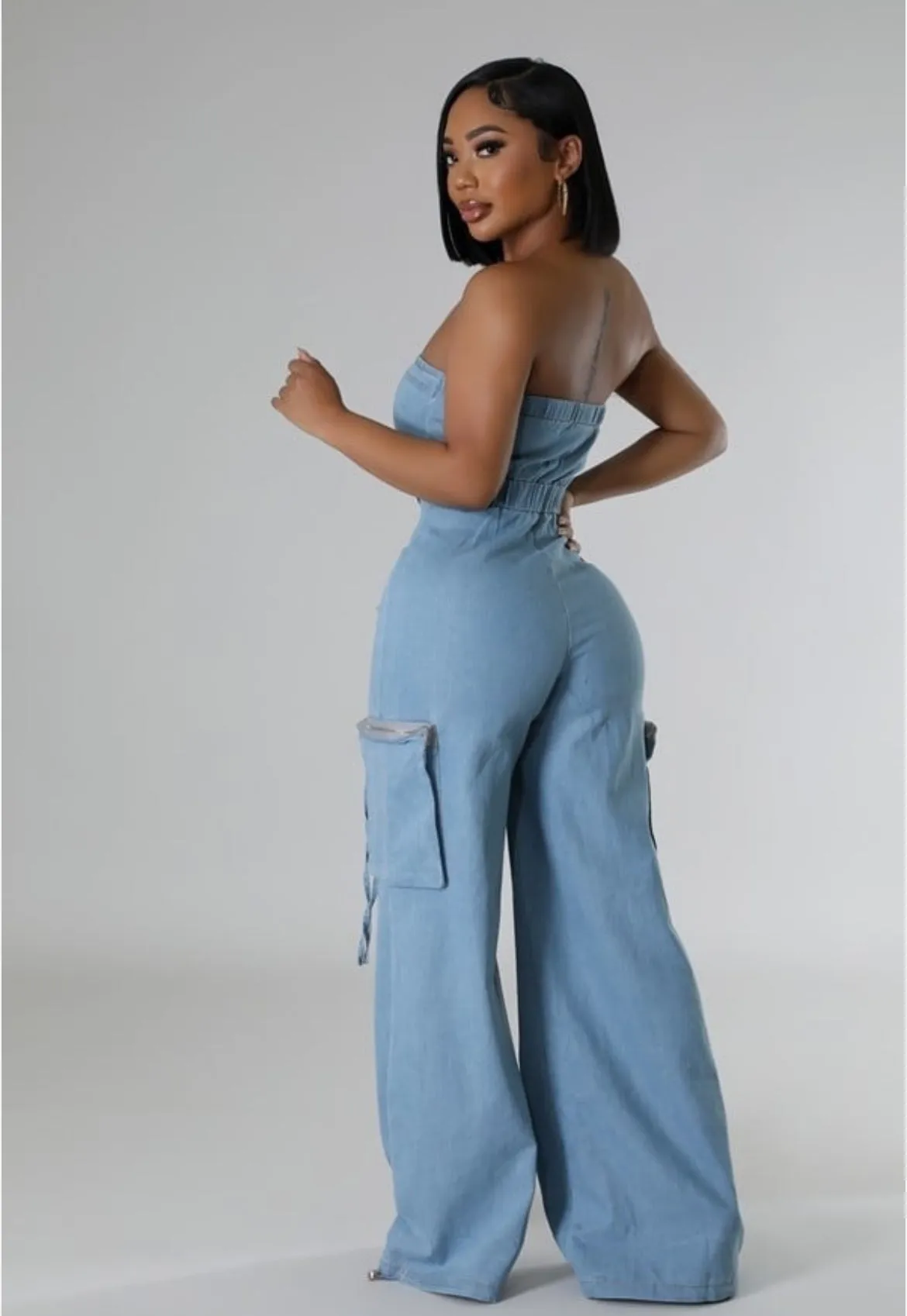 Eclipse Denim Jumpsuit
