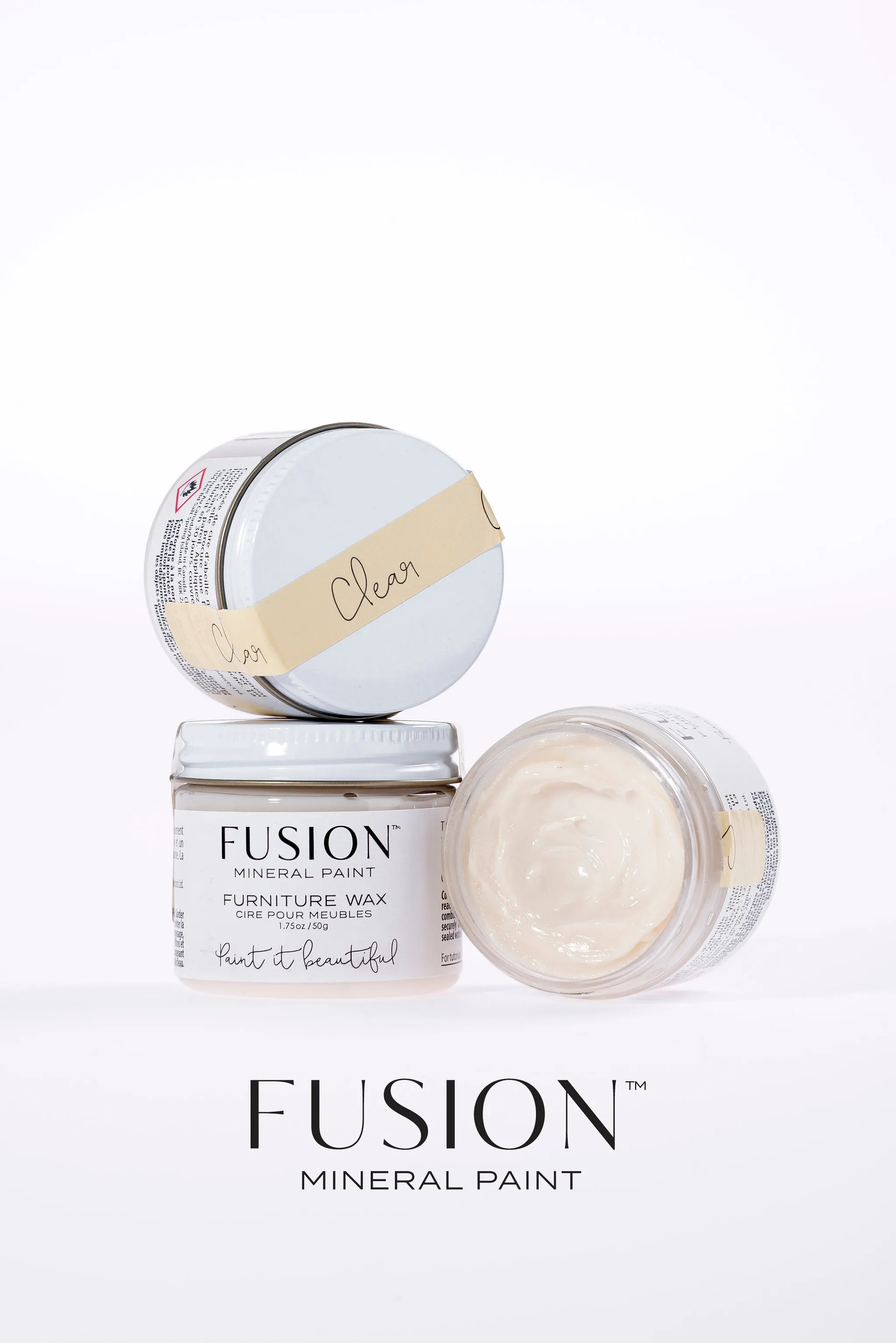 Furniture Wax - Clear  -  for Fusion Mineral Paint and Milk Paint by Fusion