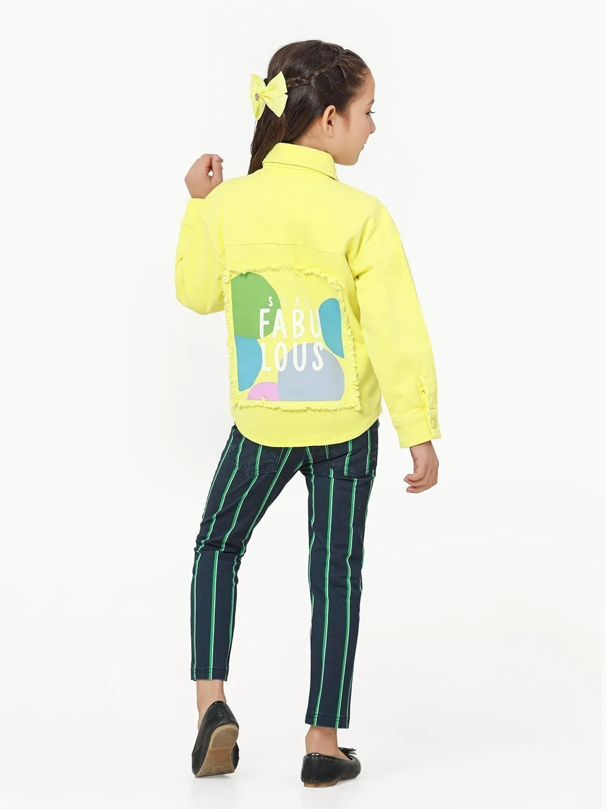 Girl's Lemon Jacket - EGTJD22-001