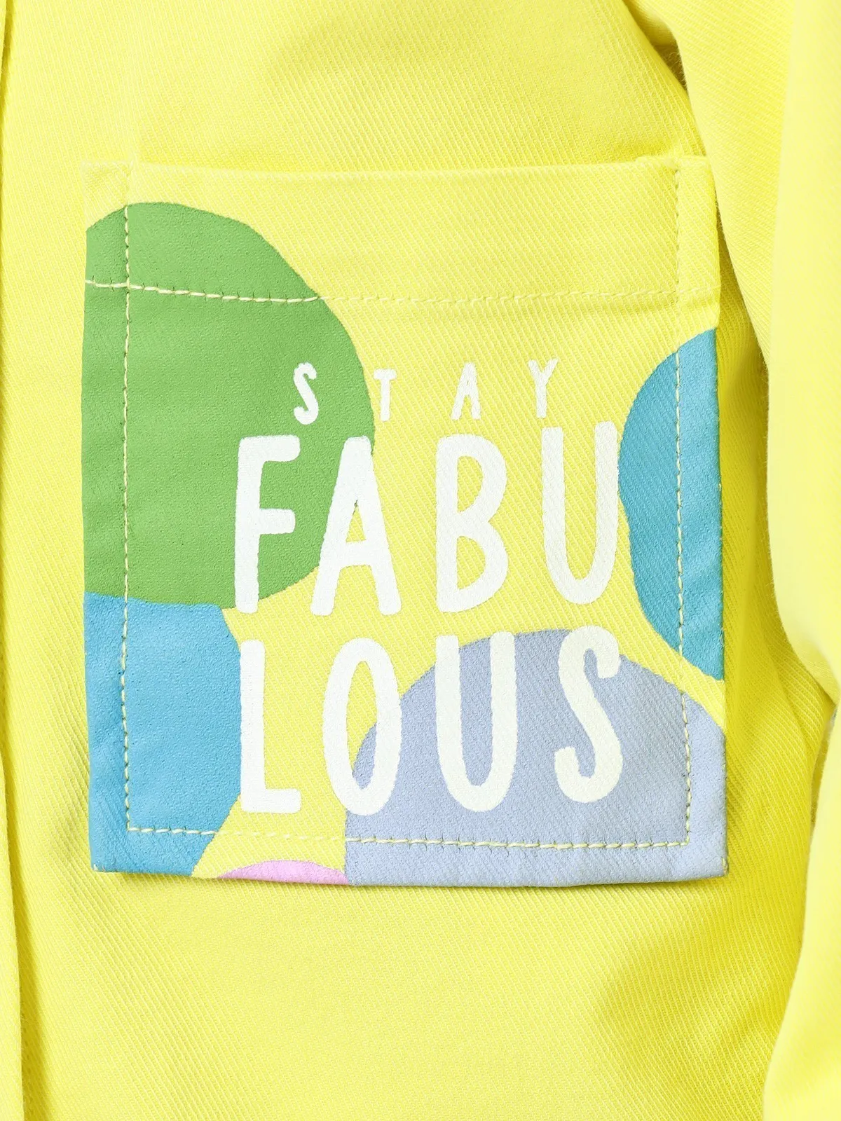 Girl's Lemon Jacket - EGTJD22-001