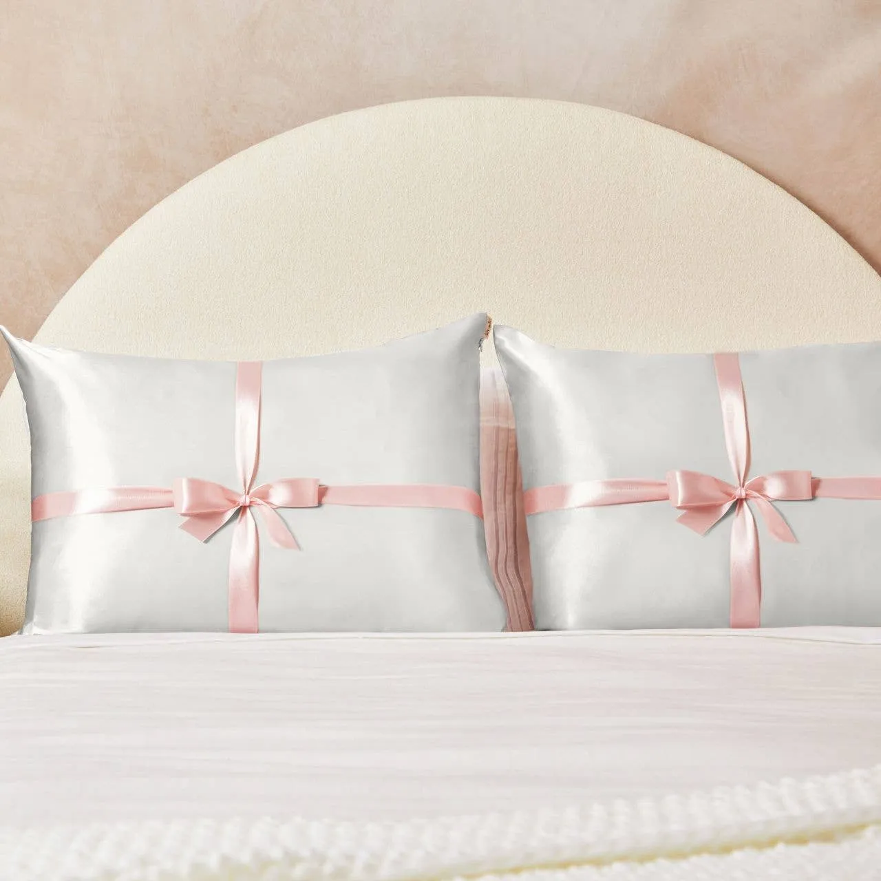 Holiday Standard Pillowcase- 2Pc in Ivory