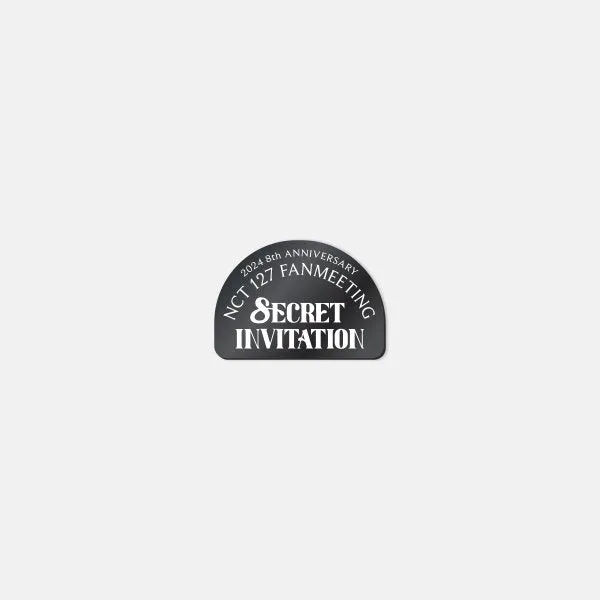 NCT 127 - [8ECRET INVITATION] BADGE