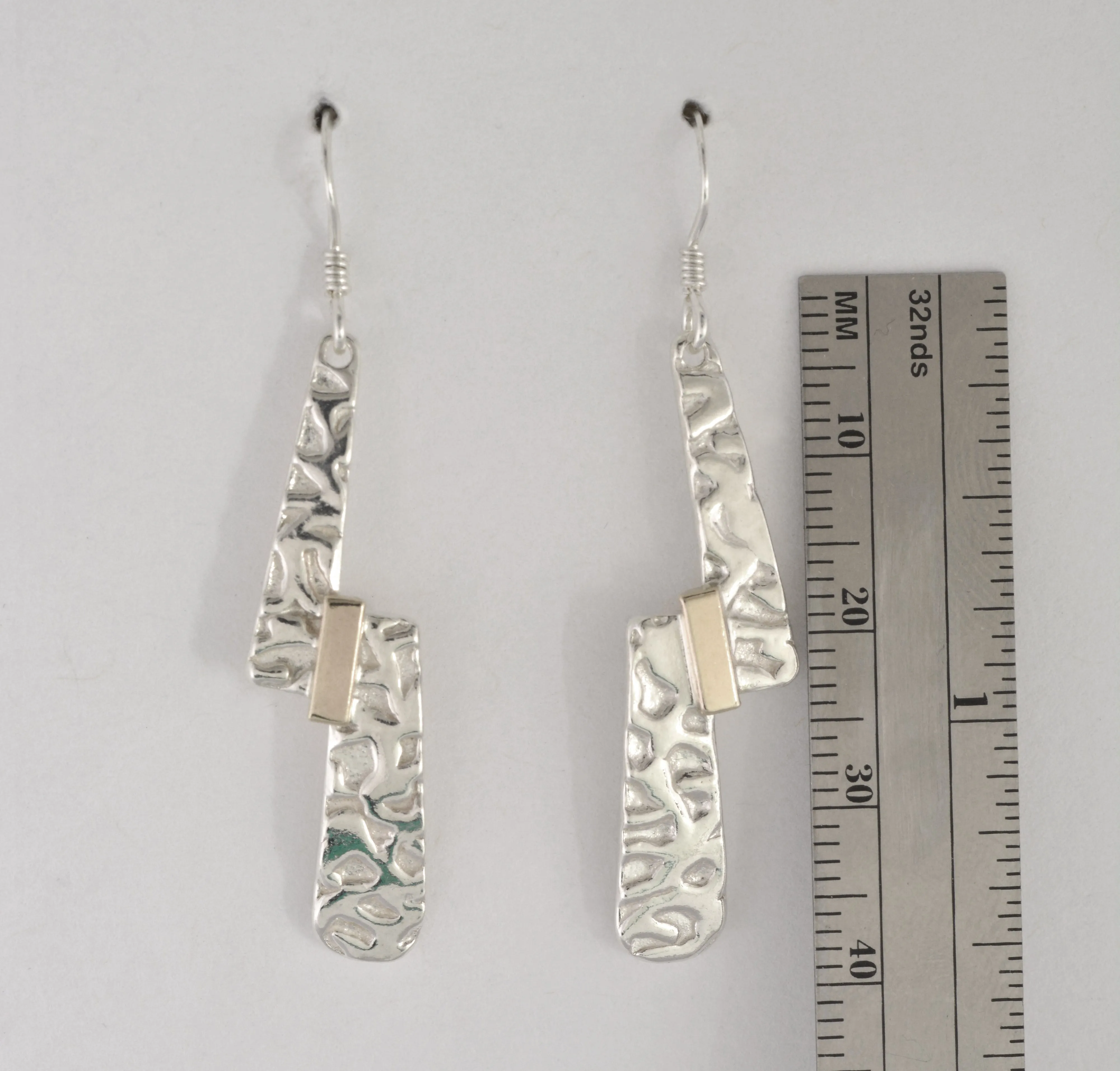 Offset Fusion 2 Tone Earrings