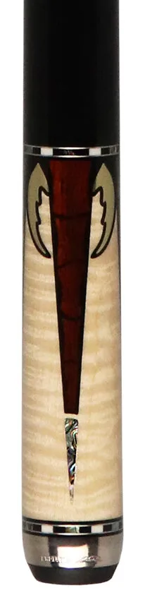 Predator Limited Edition Scorpion 1 Pool Cue - Curly Maple with Ebony - BCPPRELESCO1