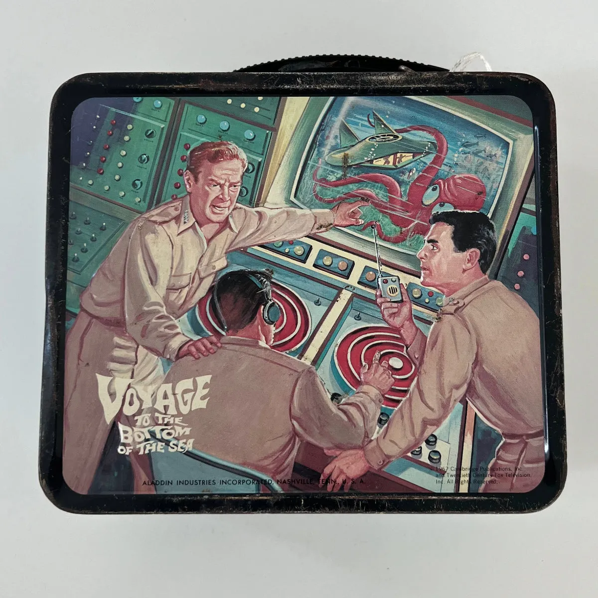 Rare Vintage 1967 Voyage To The Bottom Of The Sea Lunchbox Only no thermos