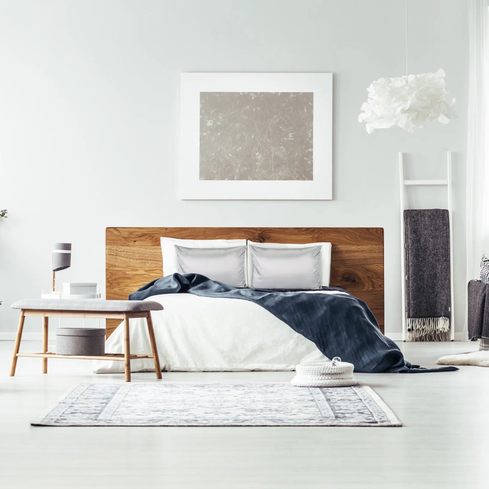 Satin Pillowcase - Gray