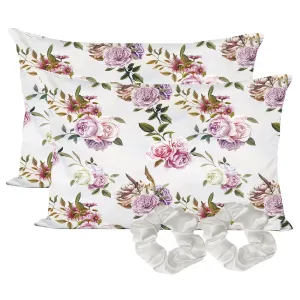 Satin Pillowcase - Light Rose