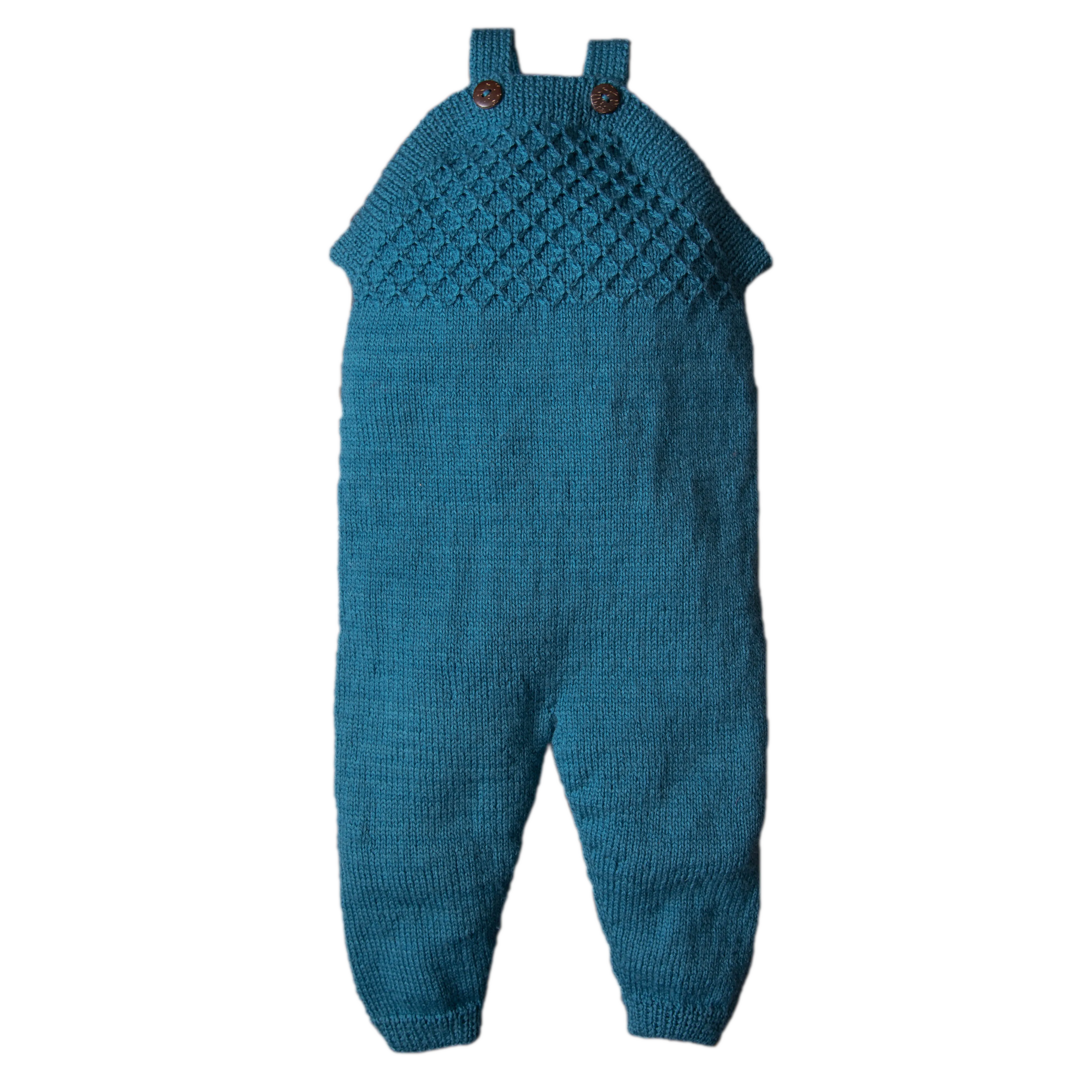 Smock jumpsuit - Petroleum