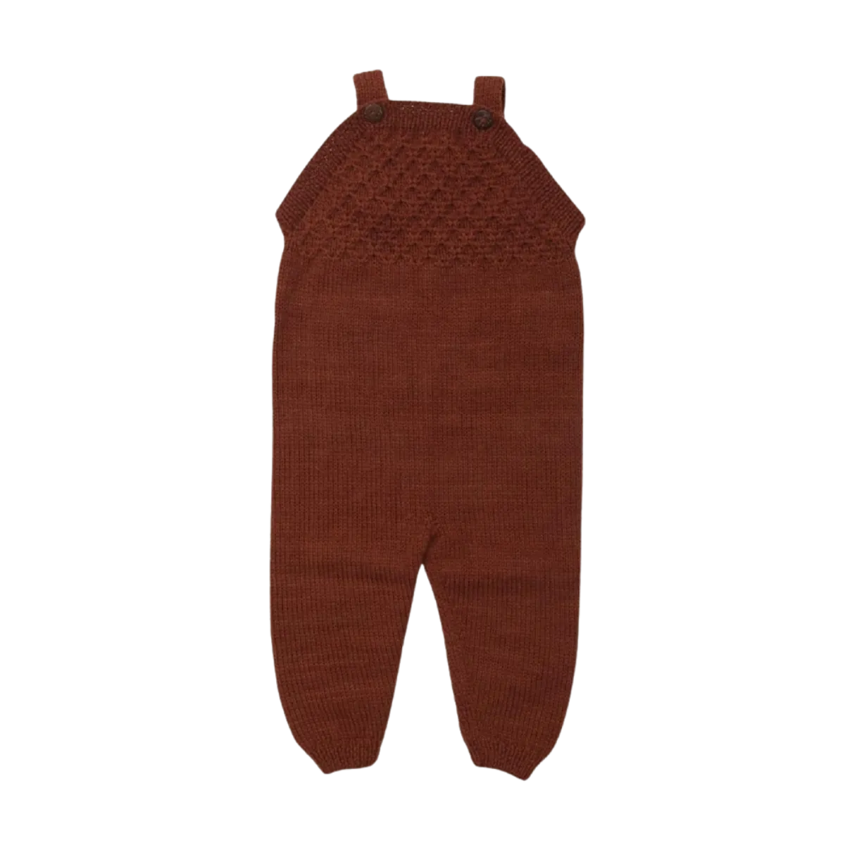 Smock jumpsuit - Rust