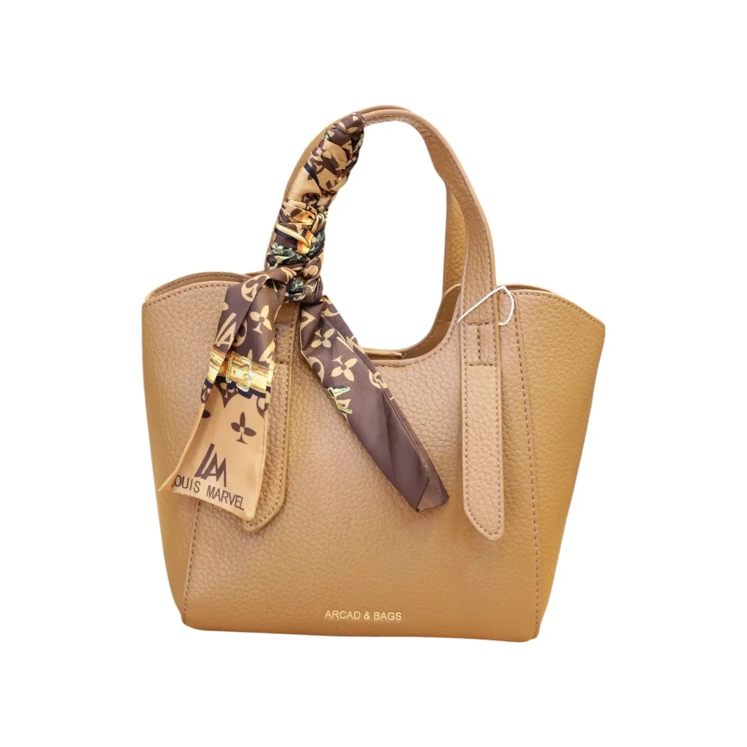 Tote Bag Scarf Accent