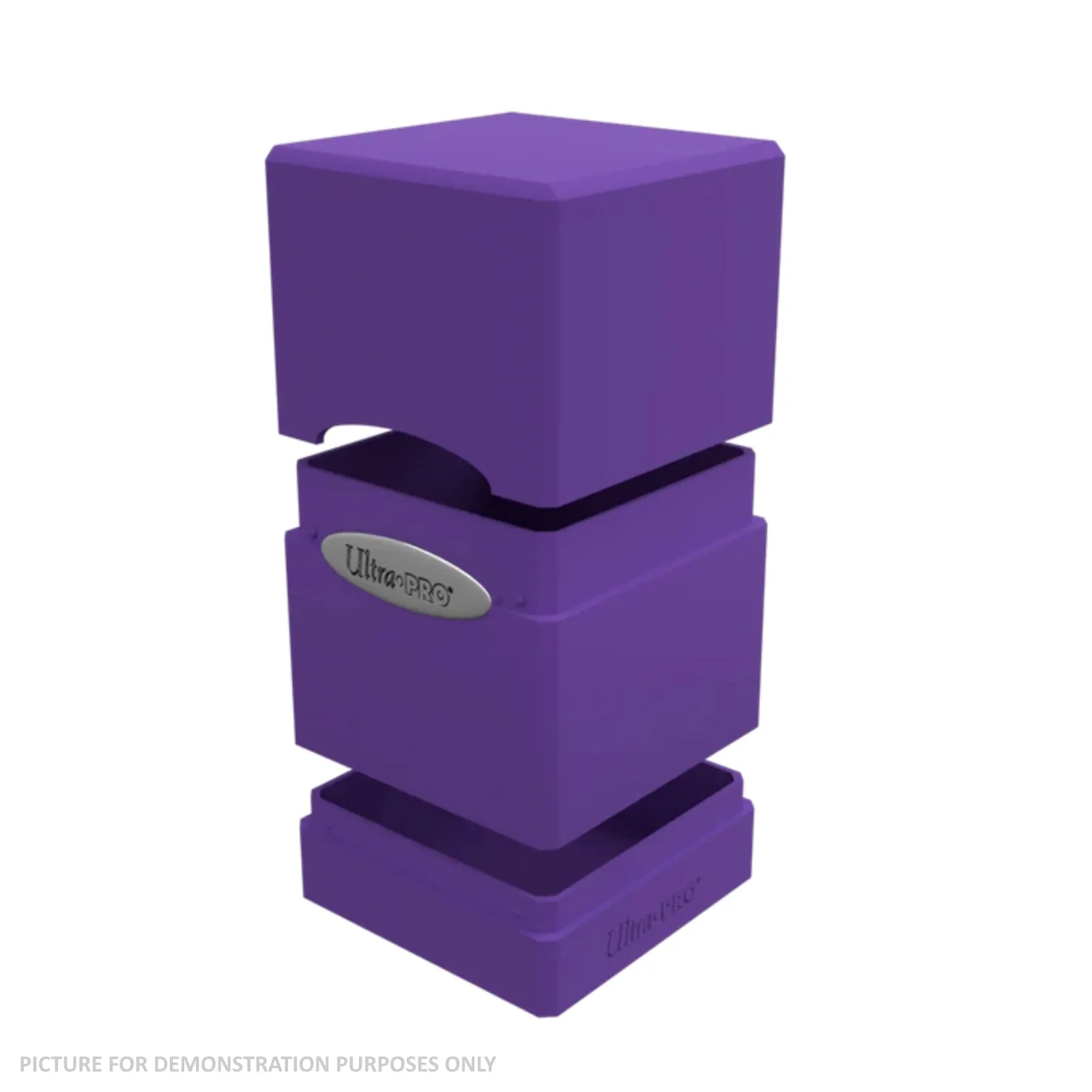 Ultra Pro Classic Satin Tower Deck Box - PURPLE - Stores 100  Cards